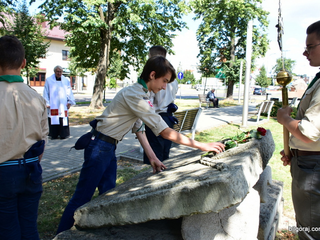 265. rocznica urodzin generała Dąbrowskiego i 200-lecie wystawienia mu w Biłgoraju pamiątkowej tablicy (FOTO)