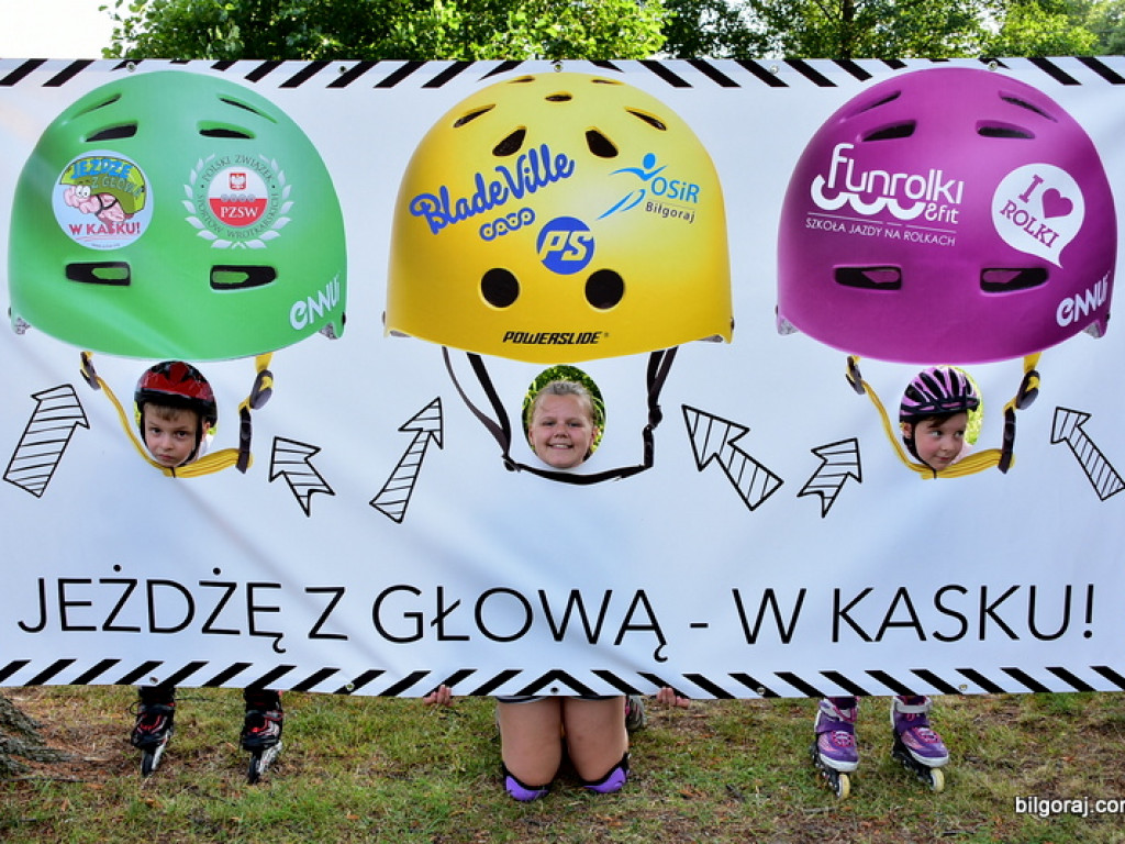 Jeżdżę z głową - w kasku! Warsztaty rolkowe na OSiRze (FOTO)