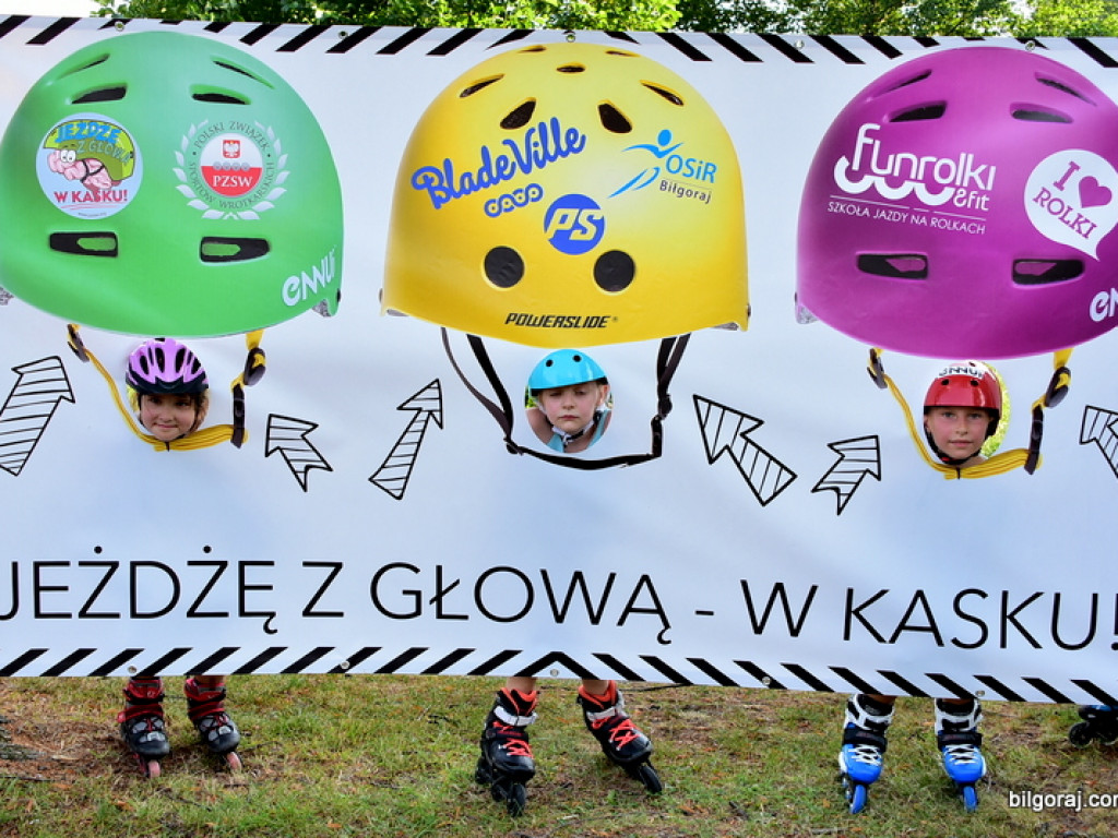 Jeżdżę z głową - w kasku! Warsztaty rolkowe na OSiRze (FOTO)