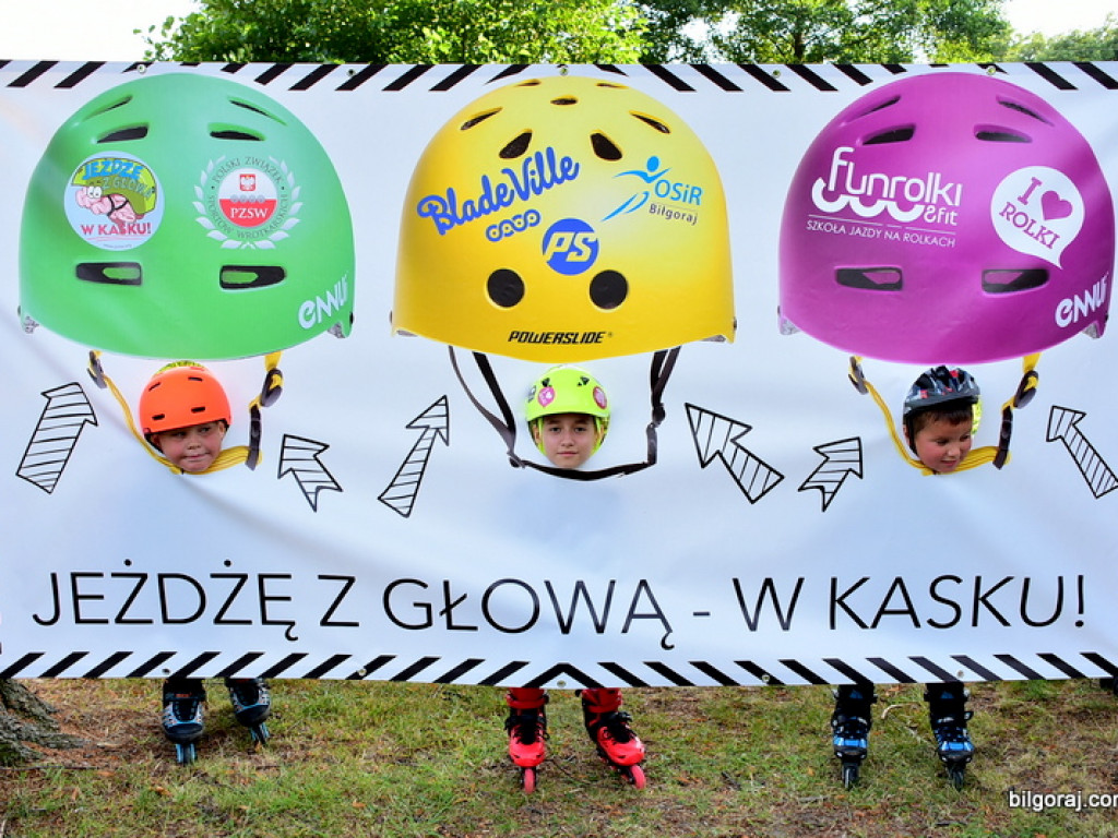 Jeżdżę z głową - w kasku! Warsztaty rolkowe na OSiRze (FOTO)