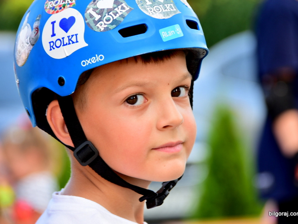Jeżdżę z głową - w kasku! Warsztaty rolkowe na OSiRze (FOTO)
