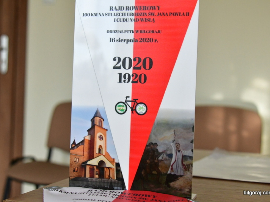 100 km na 100-lecie urodzin Jana Pawła II i Bitwy Warszawskiej (FOTO)