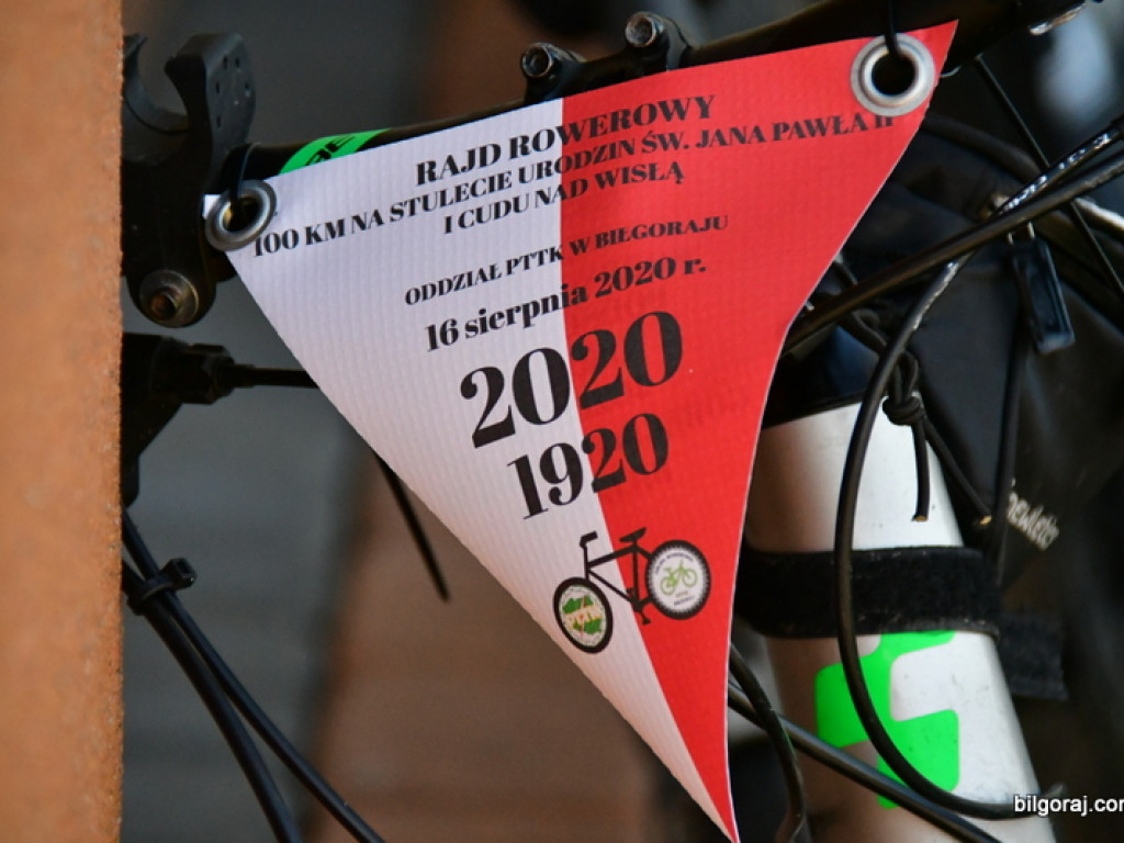 100 km na 100-lecie urodzin Jana Pawła II i Bitwy Warszawskiej (FOTO)