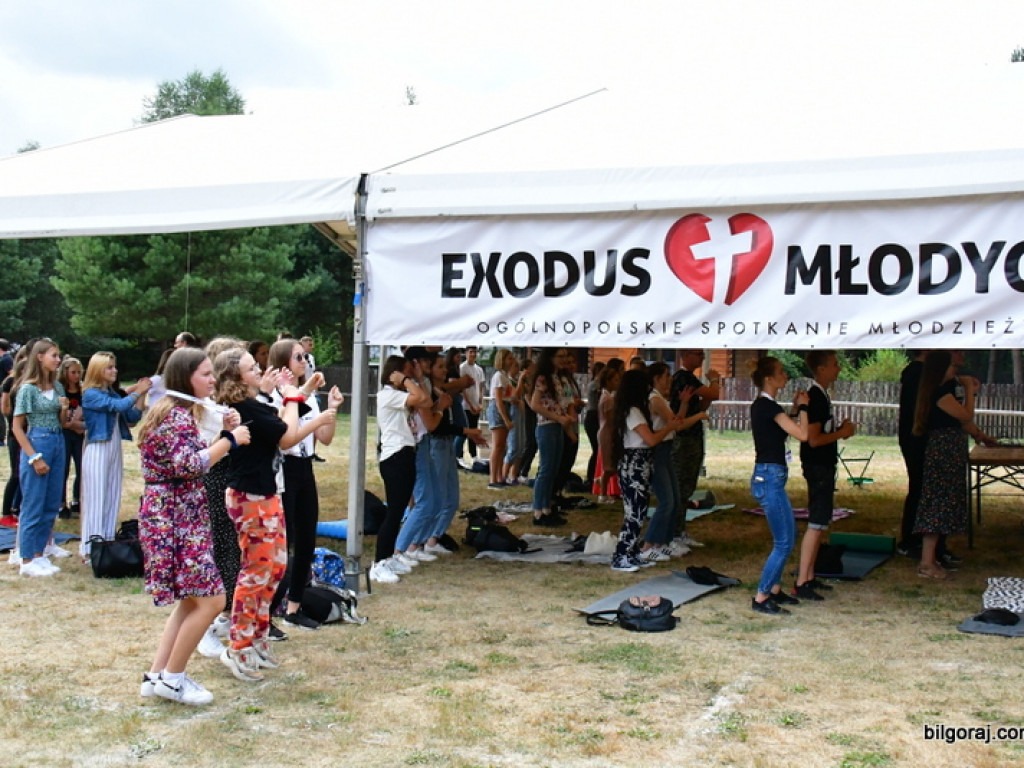 Ruszył 10. Exodus Młodych. Młodzi ludzie z całej Polski zjechali do Górecka Kościelnego (FOTO)