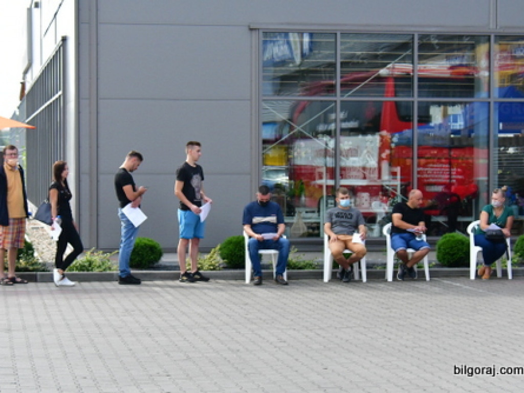 Akcja poboru krwi na parkingu biłgorajskiej 