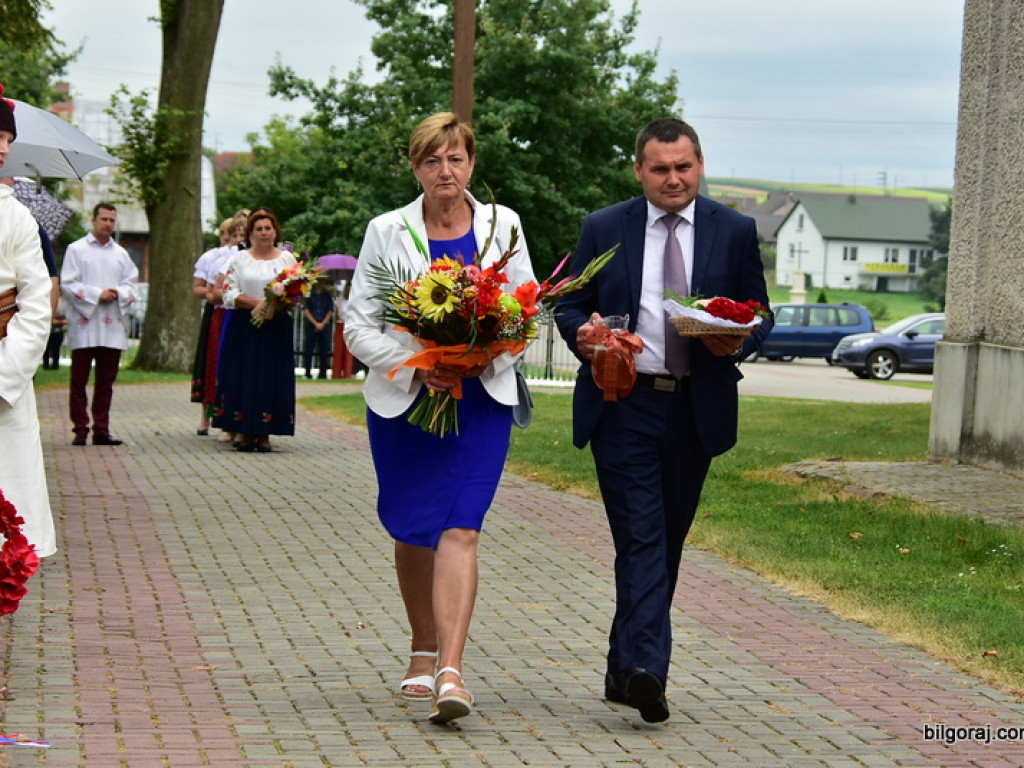 Mieszkańcy Łukowej podziękowali za plony (FOTO)