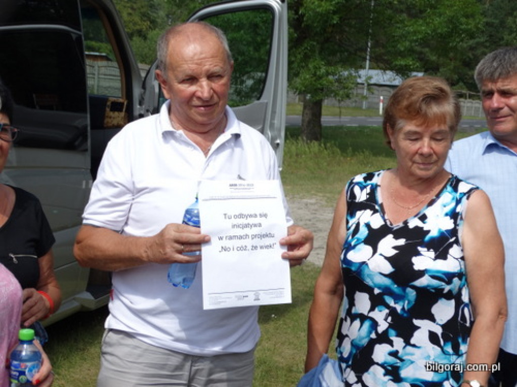 Ambitny senior pod rękę z tradycją - szklakiem walk partyzanckich