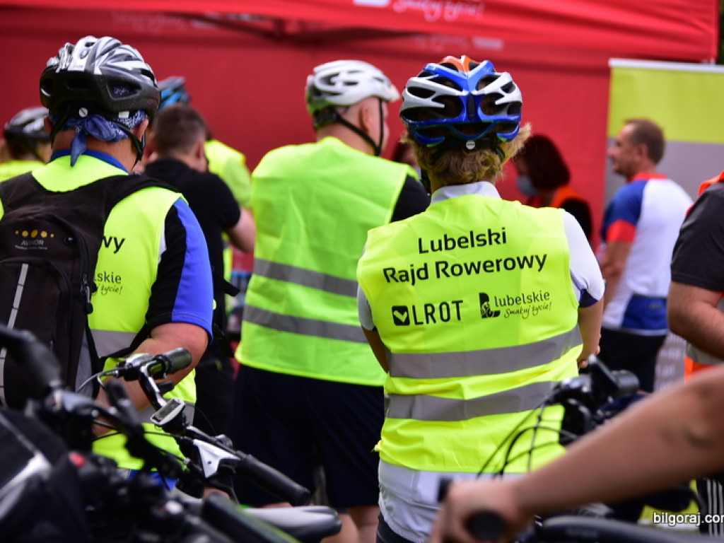 VI Lubelski Rajd Rowerowy na trasach powiatu biłgorajskiego (FOTO)