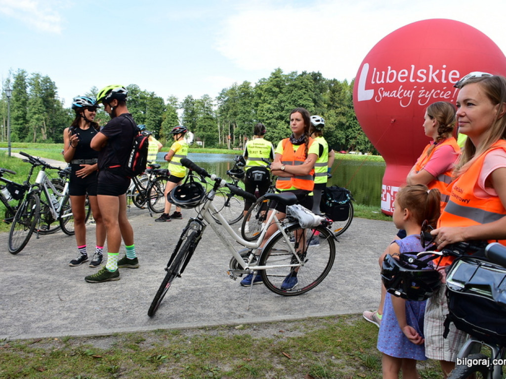 VI Lubelski Rajd Rowerowy na trasach powiatu biłgorajskiego (FOTO)
