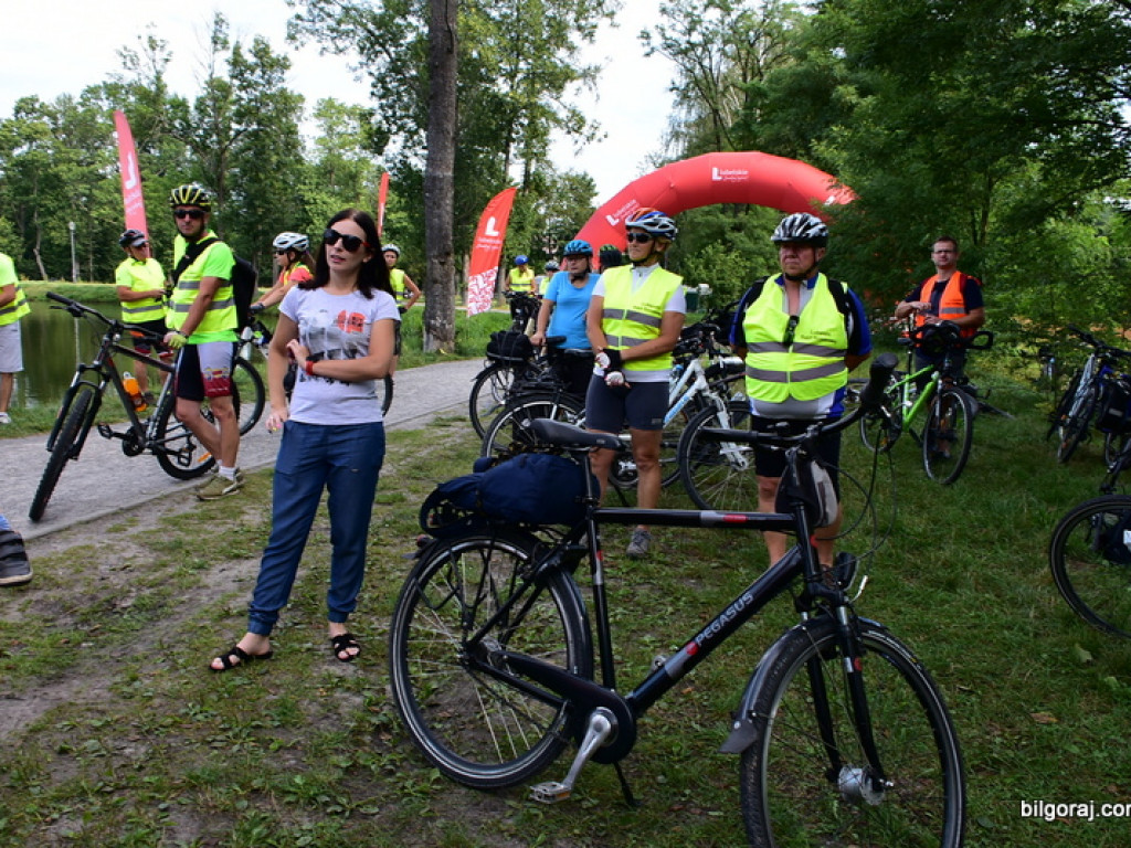 VI Lubelski Rajd Rowerowy na trasach powiatu biłgorajskiego (FOTO)
