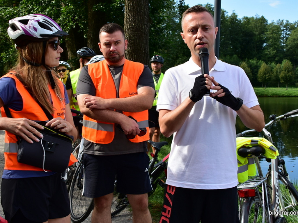 VI Lubelski Rajd Rowerowy na trasach powiatu biłgorajskiego (FOTO)