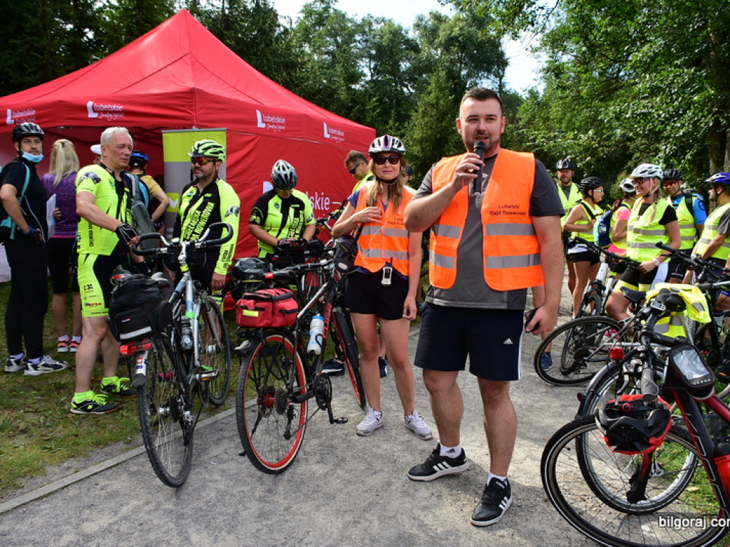 VI Lubelski Rajd Rowerowy na trasach powiatu biłgorajskiego (FOTO)