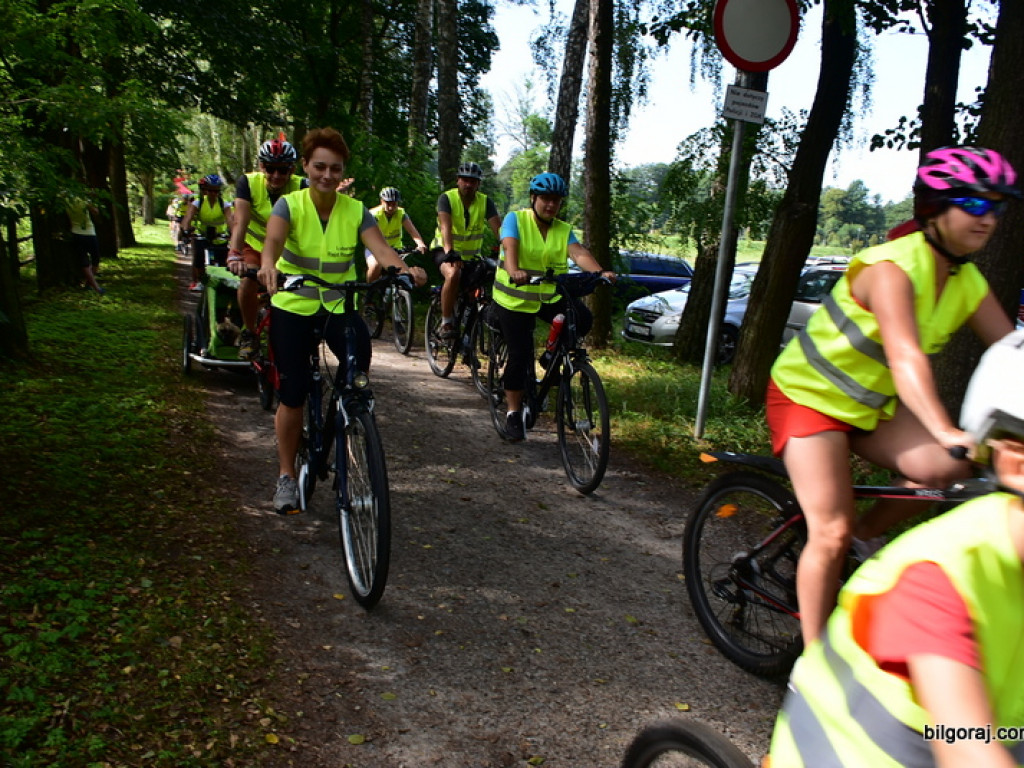 VI Lubelski Rajd Rowerowy na trasach powiatu biłgorajskiego (FOTO)