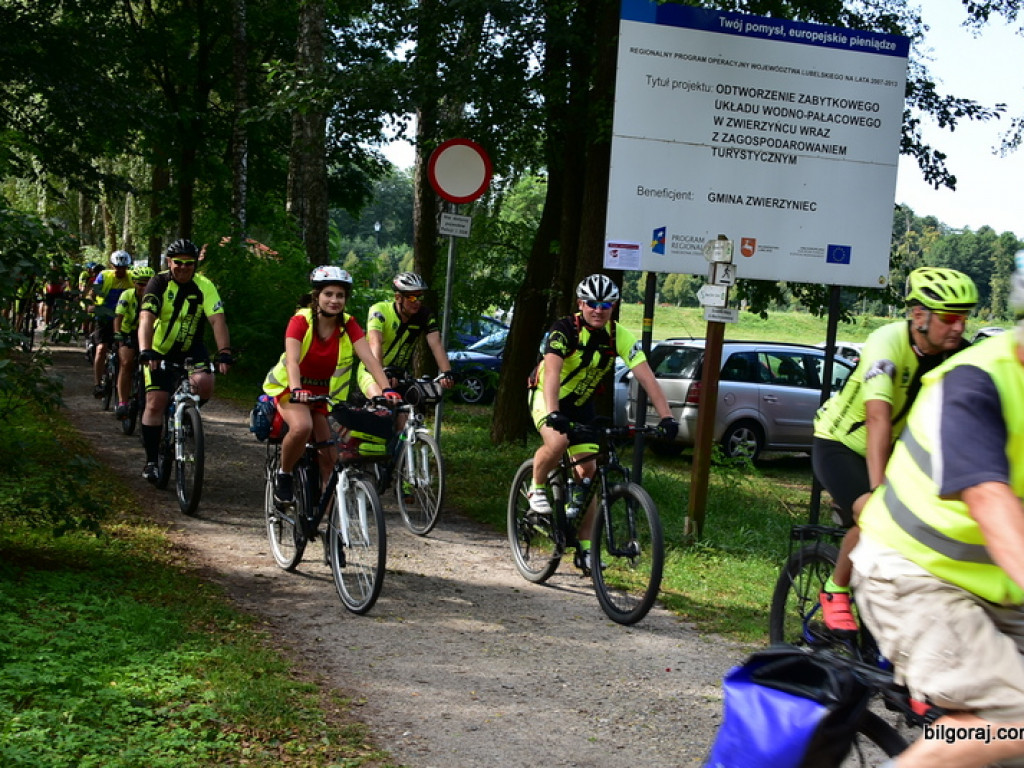 VI Lubelski Rajd Rowerowy na trasach powiatu biłgorajskiego (FOTO)