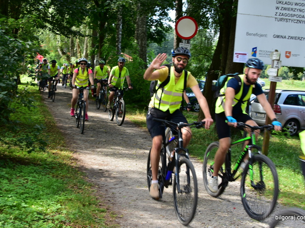 VI Lubelski Rajd Rowerowy na trasach powiatu biłgorajskiego (FOTO)