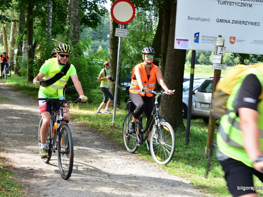 VI Lubelski Rajd Rowerowy na trasach powiatu biłgorajskiego (FOTO)