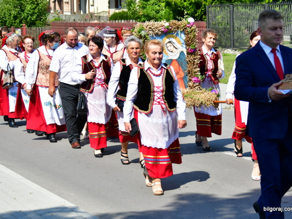 Dożynki w gminie Biszcza (FOTO)