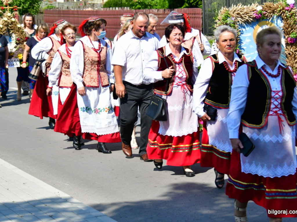 Dożynki w gminie Biszcza (FOTO)