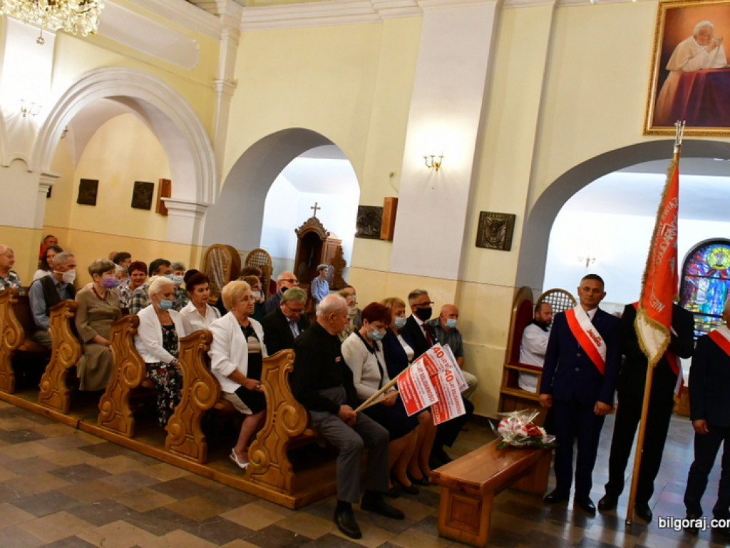Biłgoraj. 40-lecie Porozumień Sierpniowych (FOTO)