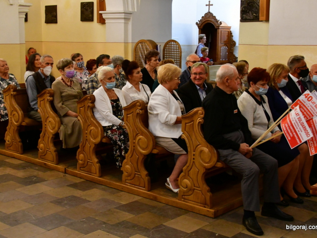 Biłgoraj. 40-lecie Porozumień Sierpniowych (FOTO)