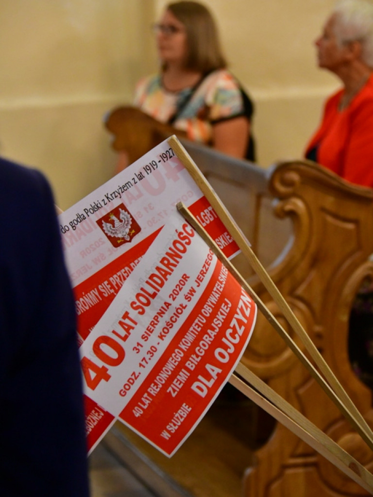 Biłgoraj. 40-lecie Porozumień Sierpniowych (FOTO)