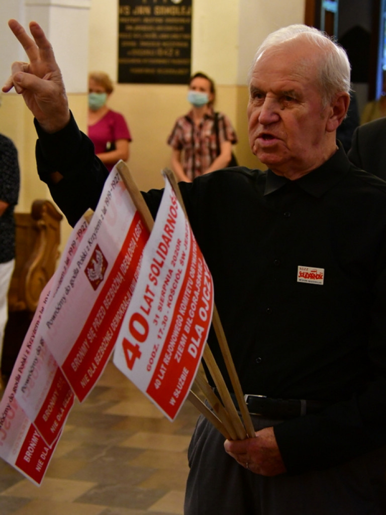 Biłgoraj. 40-lecie Porozumień Sierpniowych (FOTO)