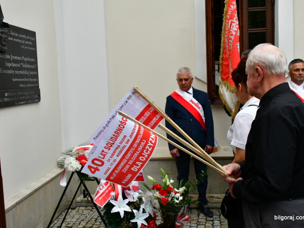 Biłgoraj. 40-lecie Porozumień Sierpniowych (FOTO)