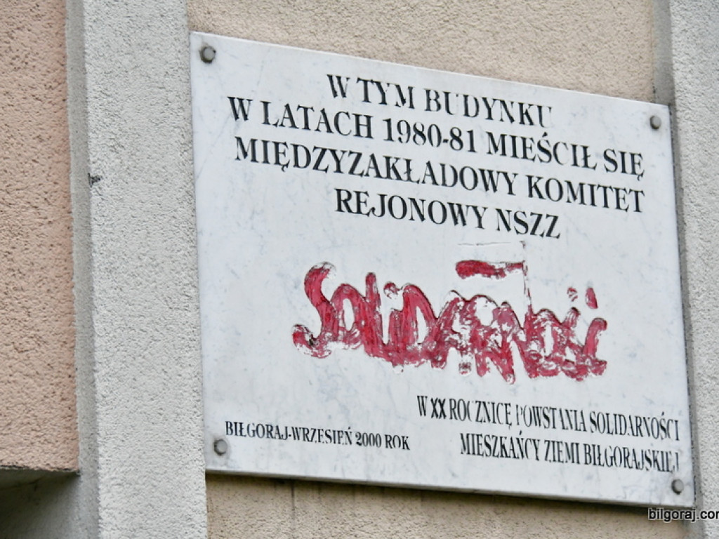 Biłgoraj. 40-lecie Porozumień Sierpniowych (FOTO)