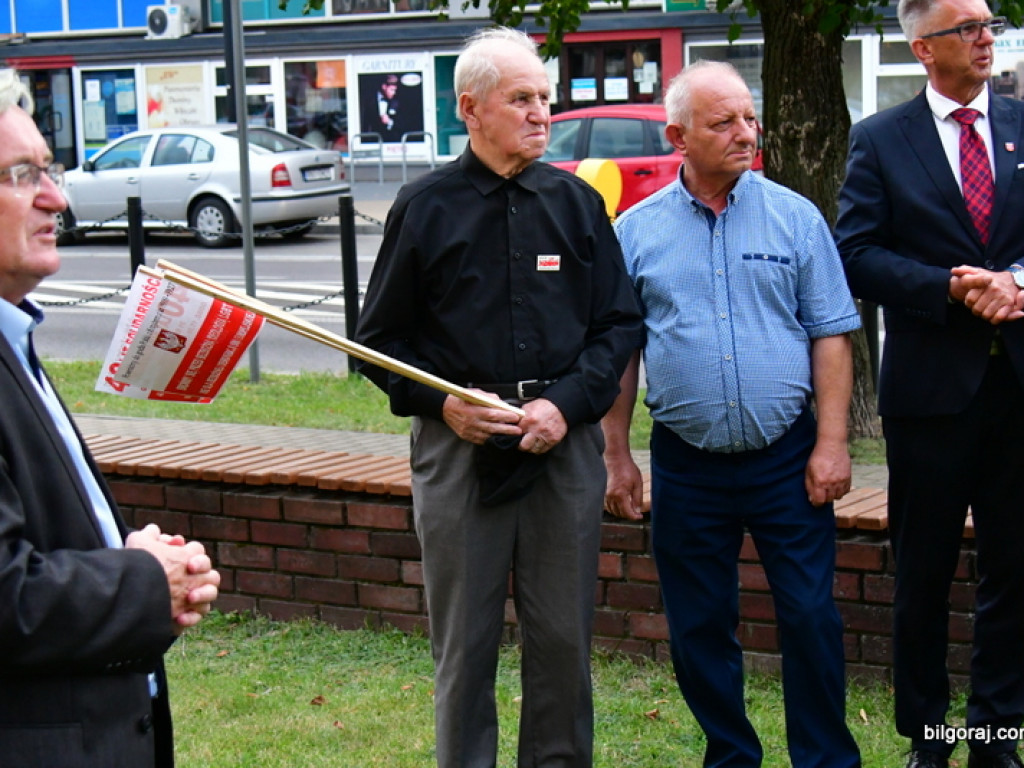 Biłgoraj. 40-lecie Porozumień Sierpniowych (FOTO)