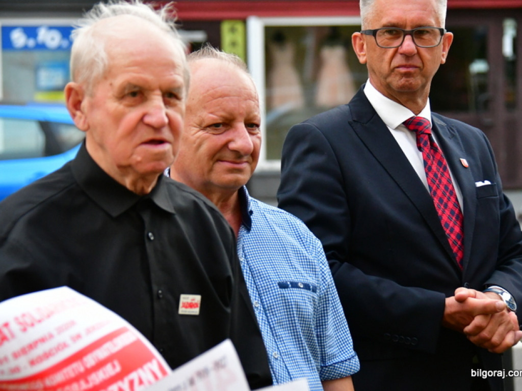Biłgoraj. 40-lecie Porozumień Sierpniowych (FOTO)