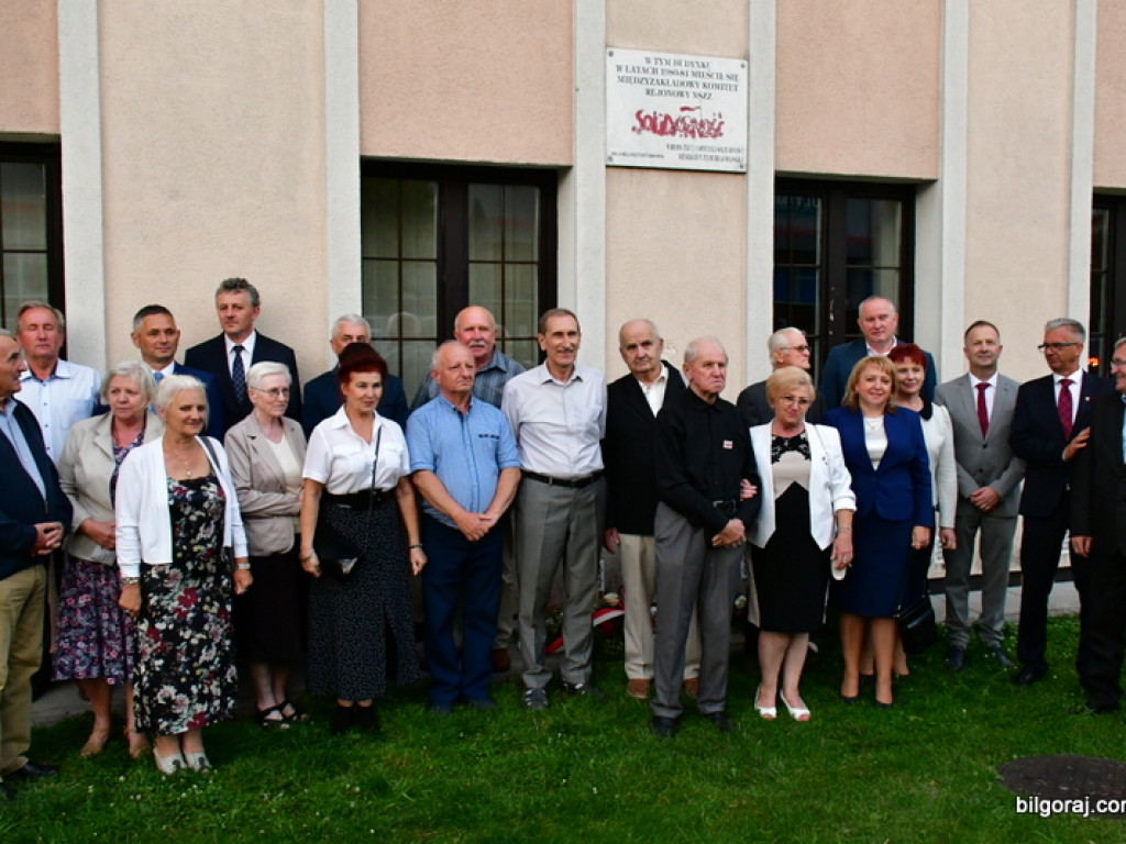 Biłgoraj. 40-lecie Porozumień Sierpniowych (FOTO)