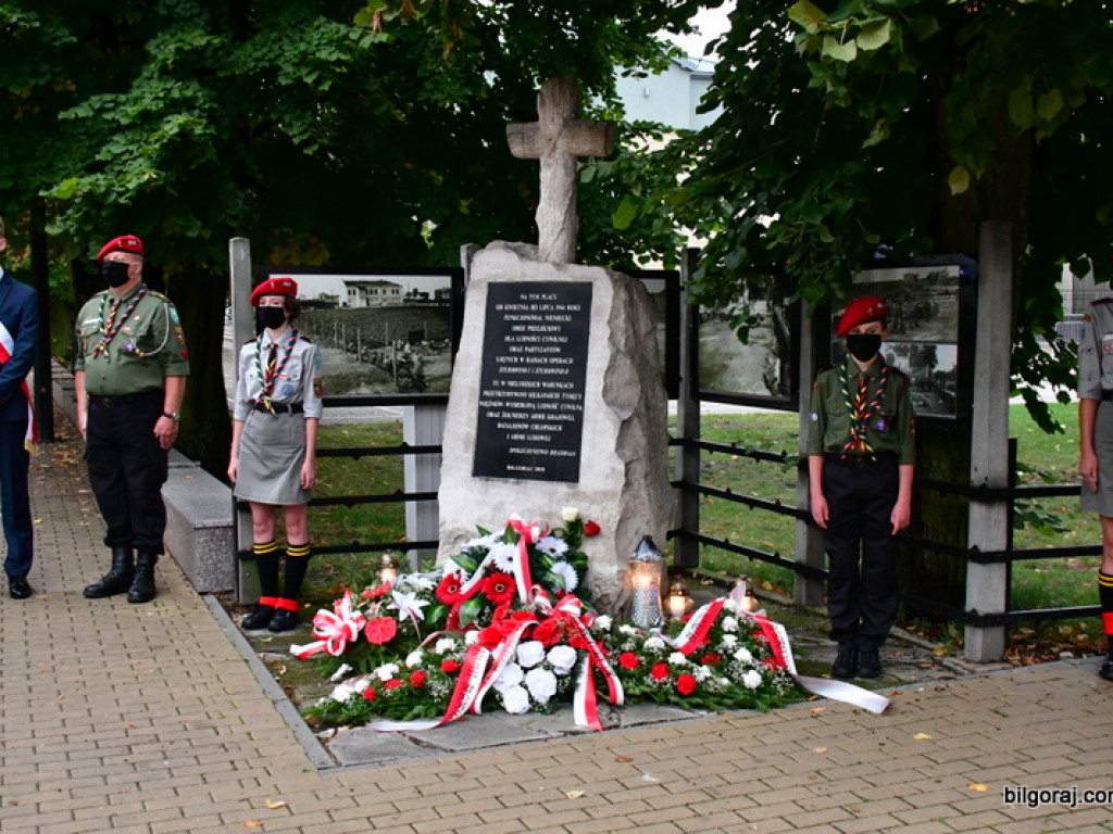 Biłgoraj. Powiatowe obchody 81. rocznicy wybuchu II wojny światowej (FOTO)