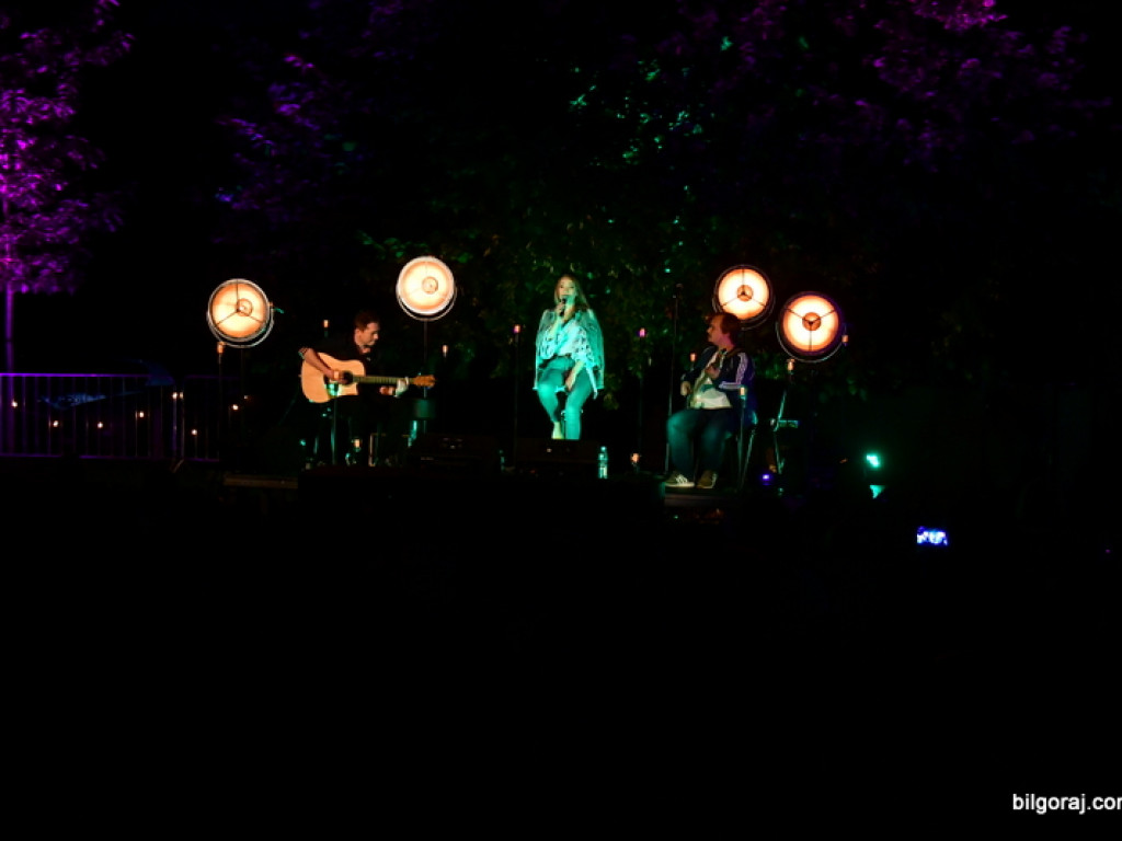 Koncert w cieniu drzewa. Wystąpili Michalina Lipińska i Paweł Skiba (FOTO)