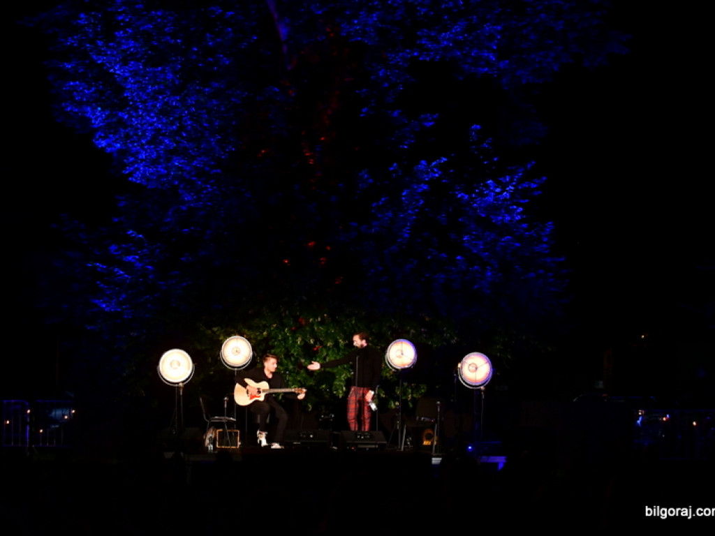 Koncert w cieniu drzewa. Wystąpili Michalina Lipińska i Paweł Skiba (FOTO)
