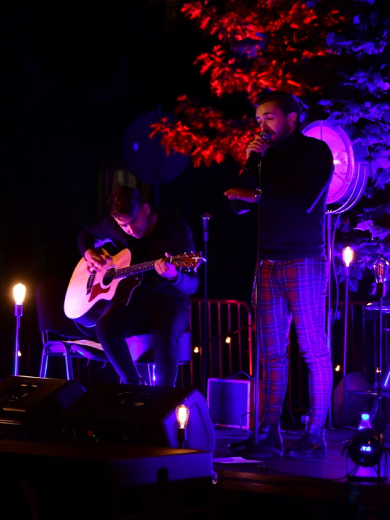 Koncert w cieniu drzewa. Wystąpili Michalina Lipińska i Paweł Skiba (FOTO)