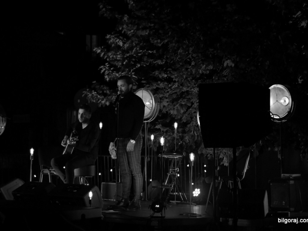 Koncert w cieniu drzewa. Wystąpili Michalina Lipińska i Paweł Skiba (FOTO)