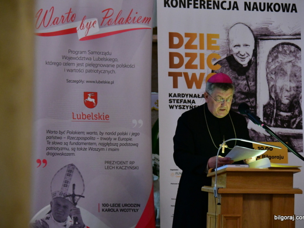 Konferencja „Dziedzictwo Kardynała Stefana Wyszyńskiego” (FOTO)