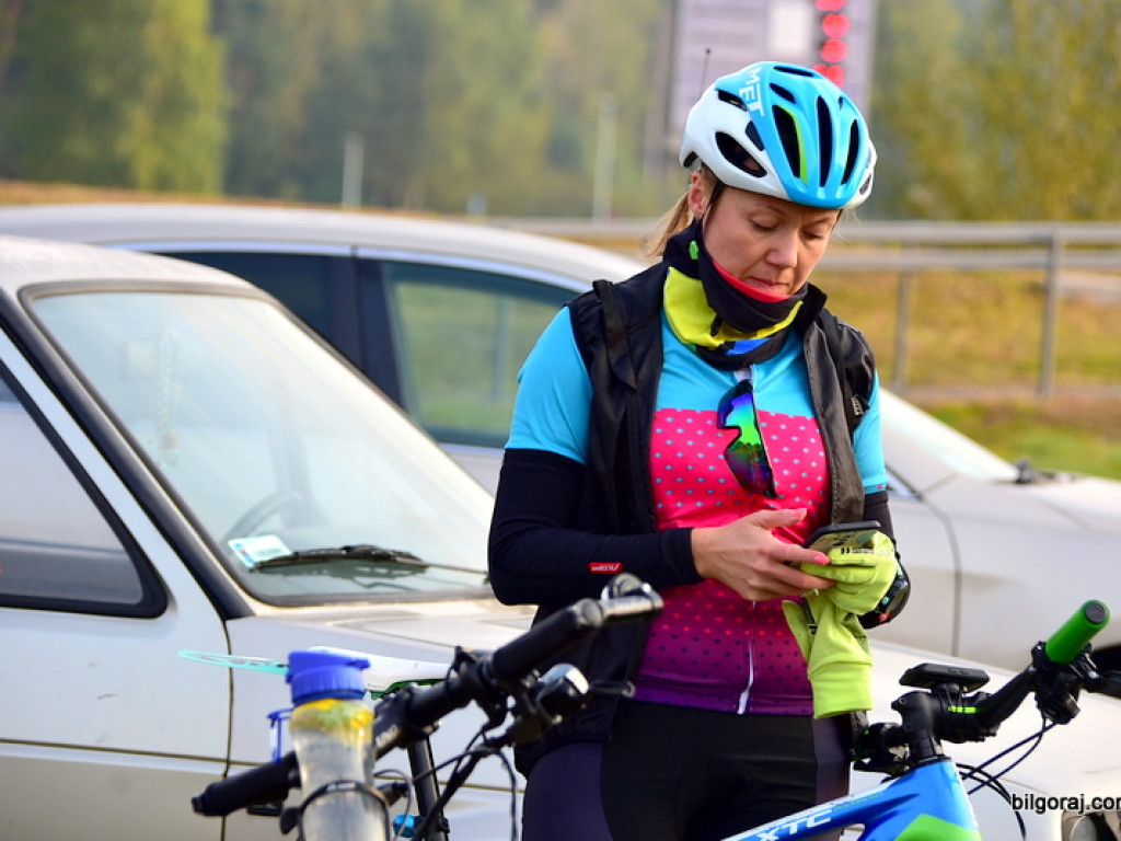 Kilkuset rowerzystów na szlaku 