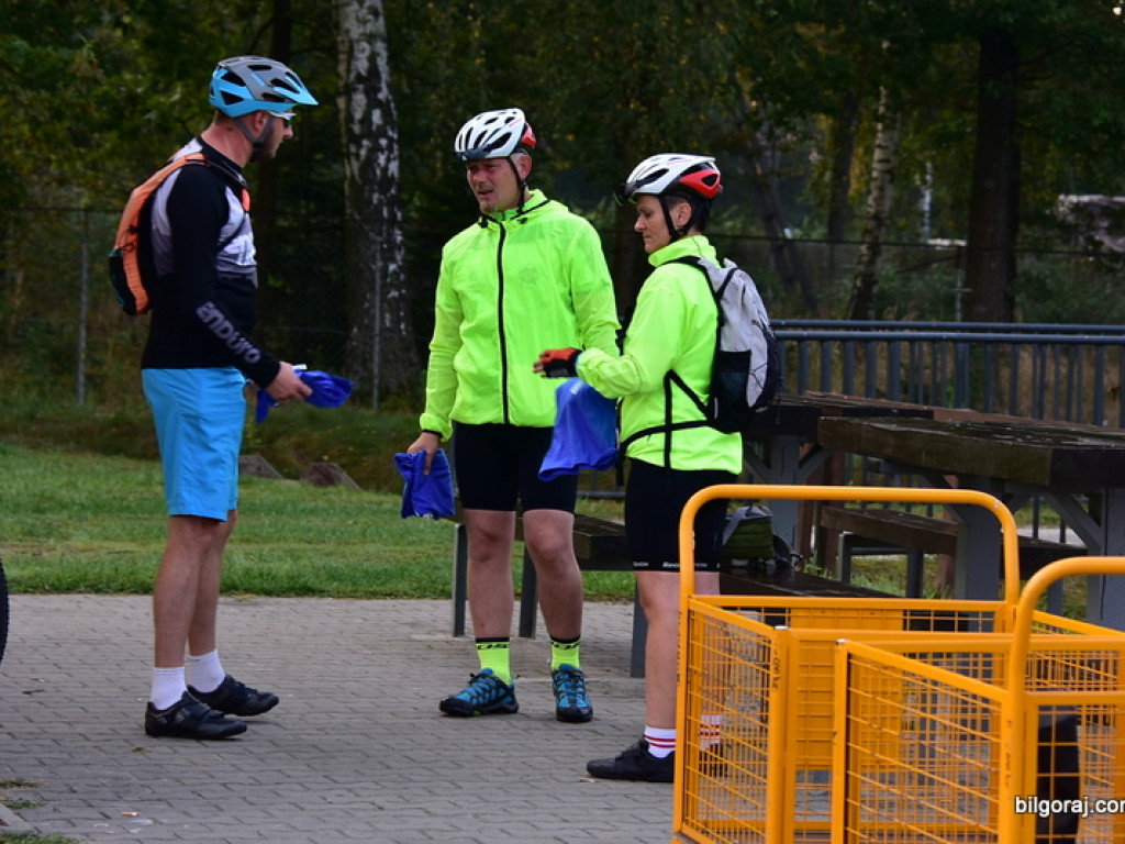 Kilkuset rowerzystów na szlaku 