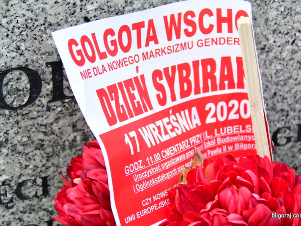 Powiat biłgorajski uczcił ofiary sowieckiej agresji na Polskę (FOTO, VIDEO)