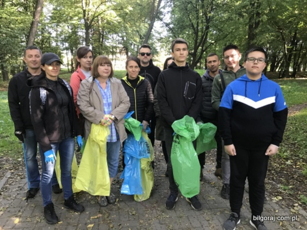 Biłgorajanie wzięli sprawy w swoje ręce i posprzątali miasto