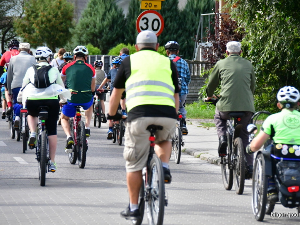 Dzień bez samochodu i maraton MTB. Tak w Biłgoraju zachęcano do niskoemisyjnego transportu (FOTO)