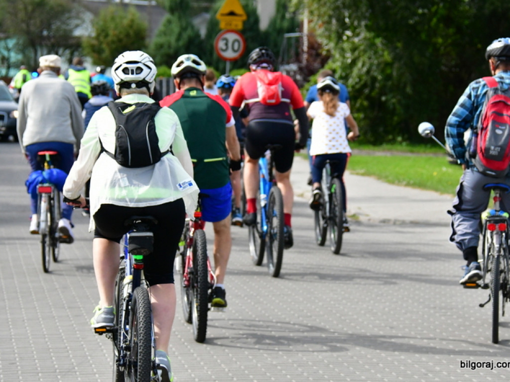 Dzień bez samochodu i maraton MTB. Tak w Biłgoraju zachęcano do niskoemisyjnego transportu (FOTO)