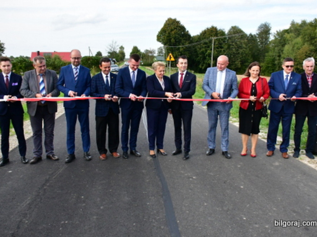 Droga powiatowa Gródki - Gilów - Teodorówka - Chłopków otwarta (FOTO)