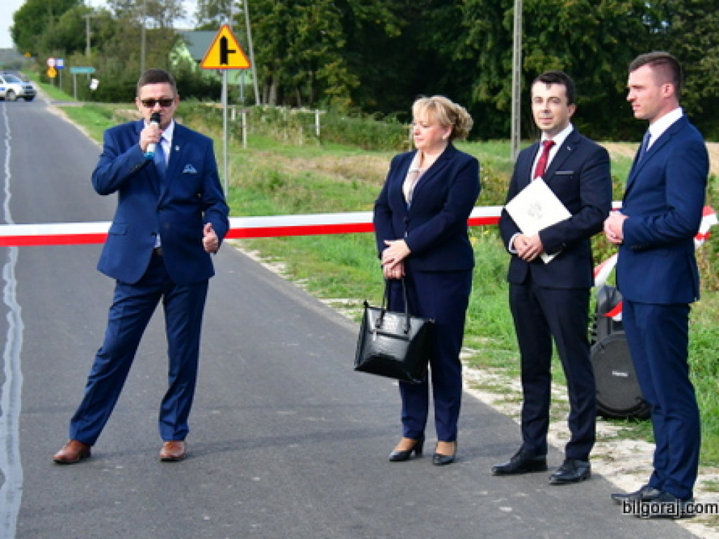 Droga powiatowa Gródki - Gilów - Teodorówka - Chłopków otwarta (FOTO)