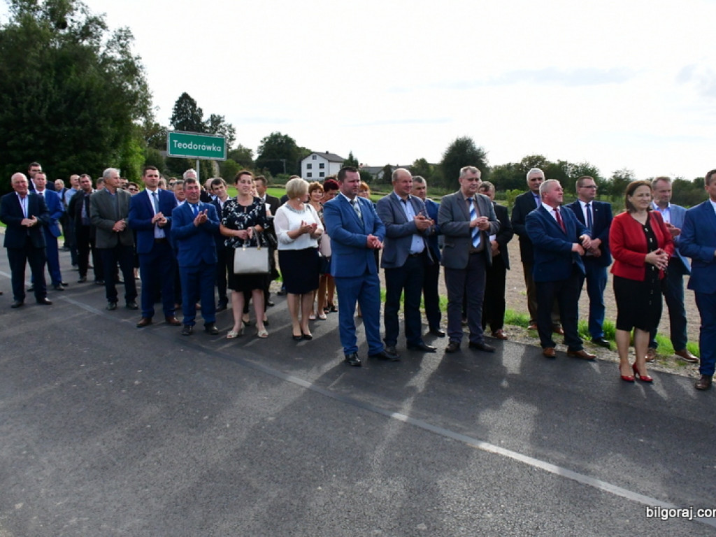 Droga powiatowa Gródki - Gilów - Teodorówka - Chłopków otwarta (FOTO)