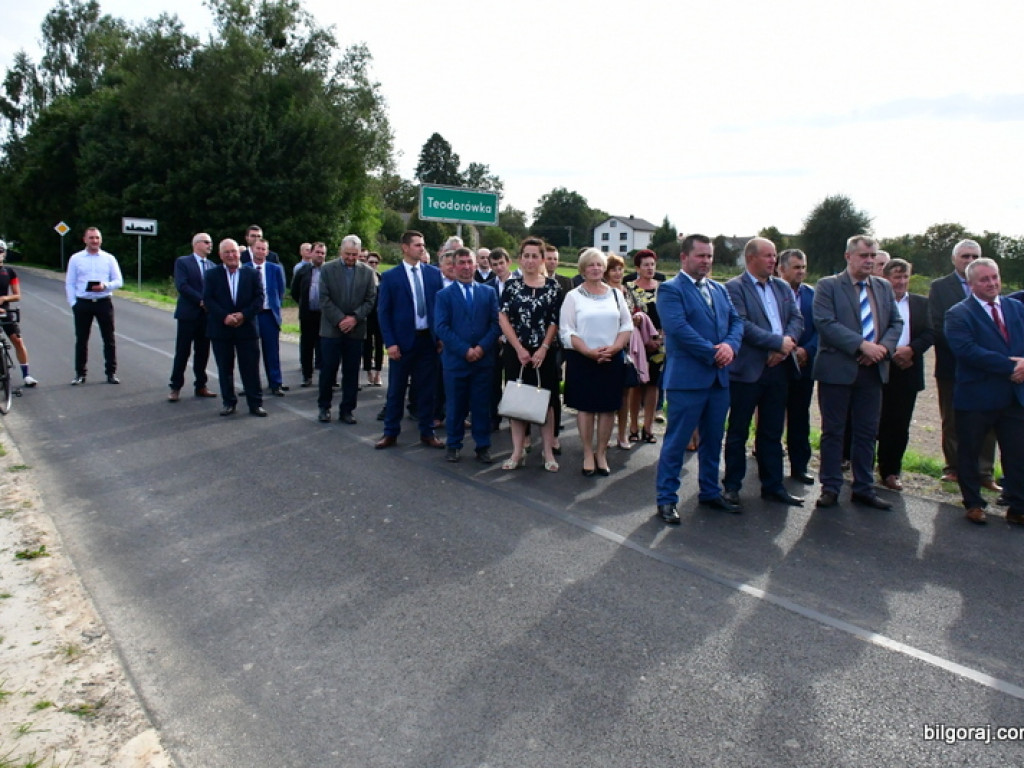 Droga powiatowa Gródki - Gilów - Teodorówka - Chłopków otwarta (FOTO)