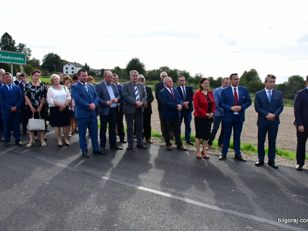 Droga powiatowa Gródki - Gilów - Teodorówka - Chłopków otwarta (FOTO)