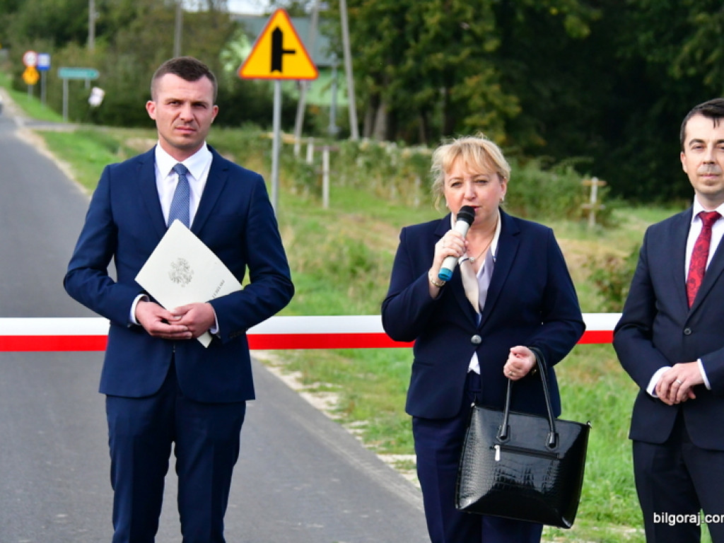 Droga powiatowa Gródki - Gilów - Teodorówka - Chłopków otwarta (FOTO)