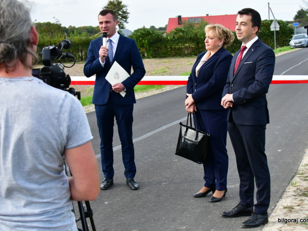 Droga powiatowa Gródki - Gilów - Teodorówka - Chłopków otwarta (FOTO)